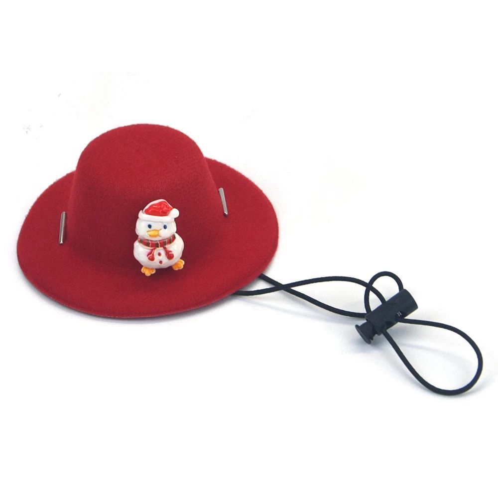 Pet Christmas Hat Felt Cloth Soft Cute Decorate Cosplay
