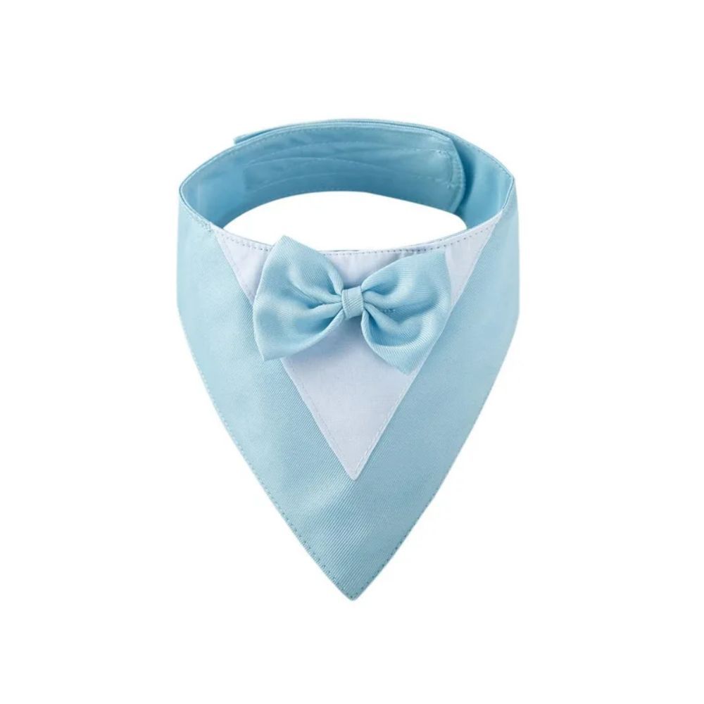 Pet Triangle Bib Bow Saliva Towel
