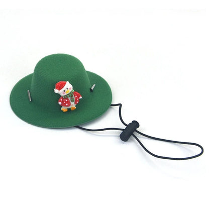 Pet Christmas Hat Felt Cloth Soft Cute Decorate Cosplay