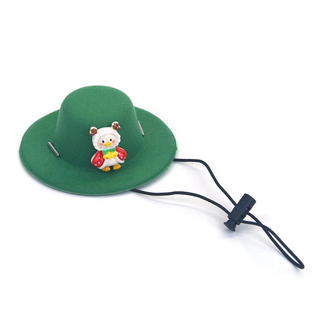 Pet Christmas Hat Felt Cloth Soft Cute Decorate Cosplay