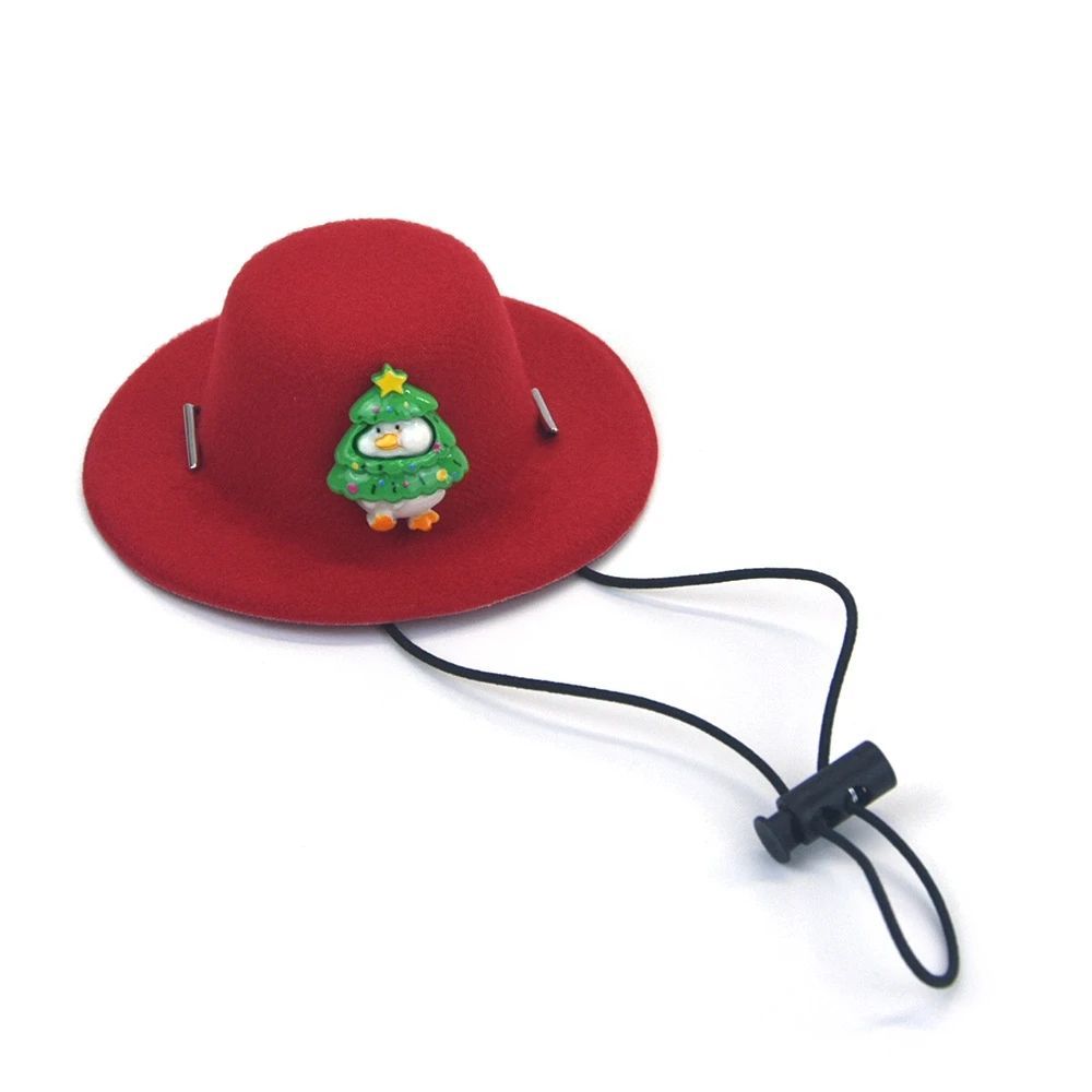 Pet Christmas Hat Felt Cloth Soft Cute Decorate Cosplay
