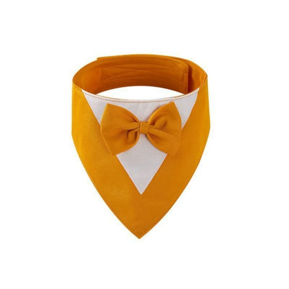 Pet Triangle Bib Bow Saliva Towel