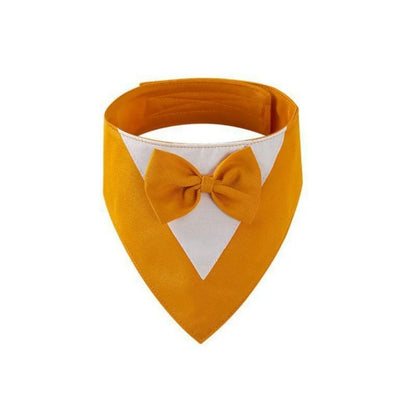 Pet Triangle Bib Bow Saliva Towel