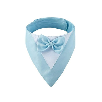 Pet Triangle Bib Bow Saliva Towel